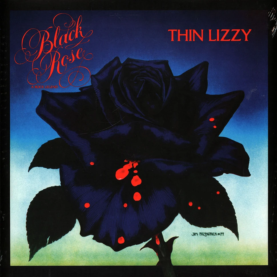 Thin Lizzy Black Rose A Rock Legend Blue Vinyl Edition Vinyl LP