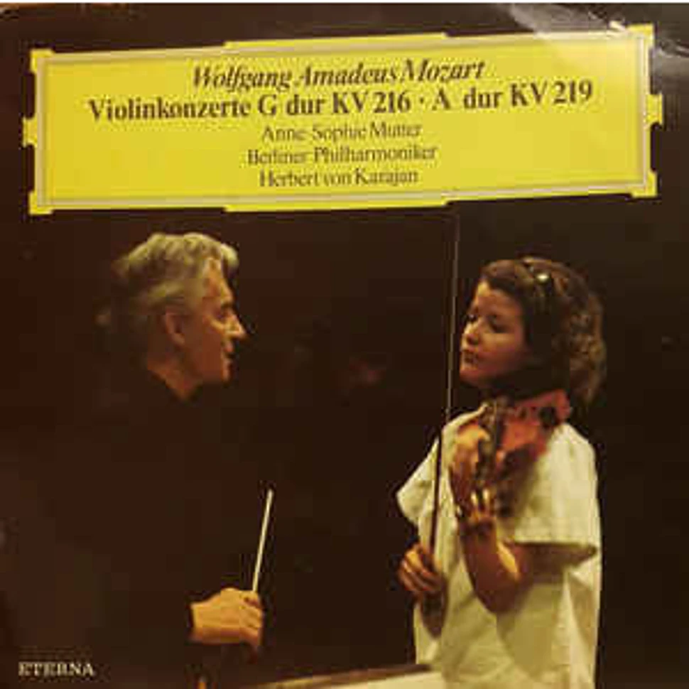 Wolfgang Amadeus Mozart Anne Sophie Mutter Berliner Philharmoniker