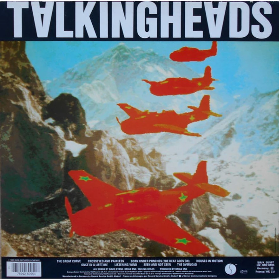 Talking Heads Remain In Light Vinyl LP EU Reissue HHV