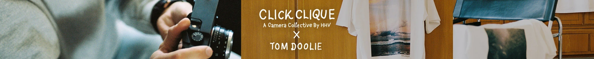 Click Clique x Tom Doolie Header