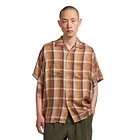Beams Plus - Open Collar Sashiko Ombre