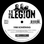 The Legion - 1980 Something / Heard We Quit Opaque Red Vinyl