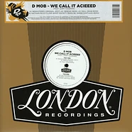 D-Mob - We Call It Acieed Remixes Record Store Day 2020 Edition