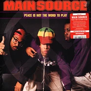 Main Source - Peace Is Not The Word To Play Red Vinyl Edition