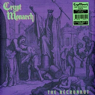 Crypt Monarch - Necronaut Neon Green Splatter Black Vinyl Edition