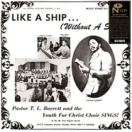 Pastor T.L. Barrett & The Youth For Christ Choir - Like A Ship...(Without A Sail) Clear & Black Splatter Vinyl Edition