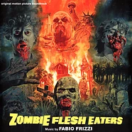 Fabio Frizzi - OST Zombie Flesh Eaters Definitive Green White Striped Edition With Cover By Graham Humphreys