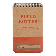 Field Notes - Heavy Duty Memo-Sized Work Book 2-Pack