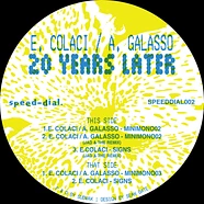 E. Colaci & A. Galasso - 20 Years Later Jad & The Remixes