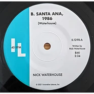 Nick Waterhouse - B. Santa Ana, 1986 / Pushing Too Hard