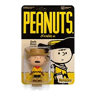 Peanuts - Cowboy Brown Manager - ReAction Figure