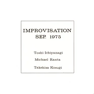 Ichiyanagi, Ranta & Kosugi - Improvisation Sept. 1975