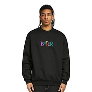 Butter Goods - Scope Embroidered Crewneck Sweatshirt