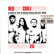 Red Hot Chili Peppers - At Pat O Brien Pavilion Del Mar White/Red Splatter Vinyl Edition