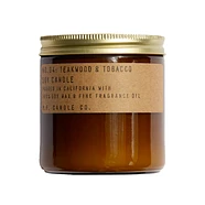 P.F. Candle Co. - No. 04 Teakwood & Tobacco 12.5 oz Soy Candle