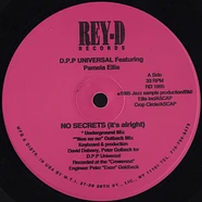 D.P.P. Universal Featuring Pamela Ellis - No Secrets (It's Alright)