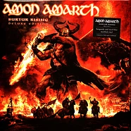 Amon Amarth - Surtur Rising Burgundy & Royal Blue Marbled Vinyl Edition
