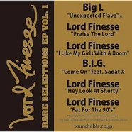 Lord Finesse - Rare Selections EP Vol. 1