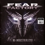 Fear Factory - Re-Industrialized Clear Silver Marbled Vinyl Edition