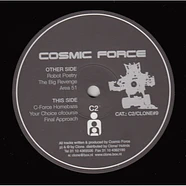 Cosmic Force - Robot Poetry