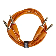 UDG - Ultimate Audio Cable Set 1/4'' Jack-1/4'' Jack Orange Straight 3m