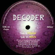 Decoder - Pushin' / Nosis