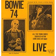 David Bowie - Bowie 74 Live