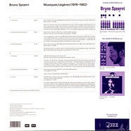Bruno Spoerri - Musiques Légères (1976-1982)