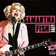 Samantha Fish - Live Pink White Splatter Vinyl Edition