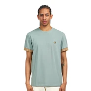 Fred Perry - Striped Cuff T-Shirt