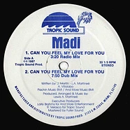 Madi - Can You Feel My Love For You