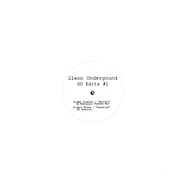 Glenn Underground - GU Edits 1&2 Blue Vinyl Edtion