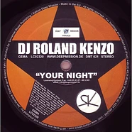 DJ Roland Kenzo - Your Night / Alphaflight