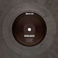 Gunjack - Footprints EP Dark Grey Marbled Vinyl Edition