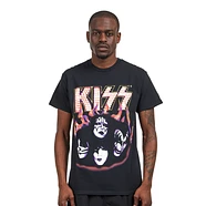 Kiss - Airbrushed Flames Logo T-Shirt