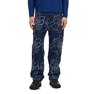 Arte Antwerp - Flower Stitch Denim Pants