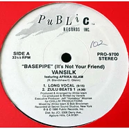 Van Silk Featuring Afrika Islam - Basepipe (It's Not Your Friend)