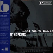 Sonny Hopkins Terry Lightnin' - Last Night Blues Remastered 2024 Bluesville Acoustic