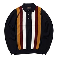 Beams Plus - Knit Polo Stripe