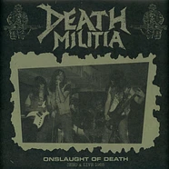 Death Militia - Onslaught Of Death: Demo & Live 1985 Black Vinyl Edition