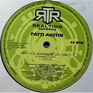 Patti Austin - Why You Wanna Be Like That?