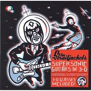 Los Straitjackets - Supersonic Guitars In 3-D Clear With Red & Blue Swirl Vinyl Edition