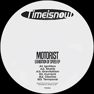 Motorist - Exhibition Of Speed EP