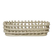 ferm LIVING - Ceramic Basket Oval