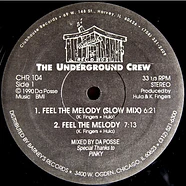 The Underground Crew - Feel The Melody