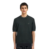 Fred Perry - Textured Knitted T-Shirt