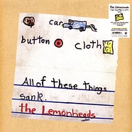 The Lemonheads - Car Button Cloth Deluxe Expanded Clothbound Yellow Vinyl Edition