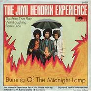 The Jimi Hendrix Experience - Burning Of The Midnight Lamp