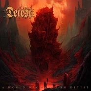 Detest - A World Drowning In Detest Black Vinyl Edition