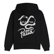 Patta - Snake Heart Boxy Hooded Sweater